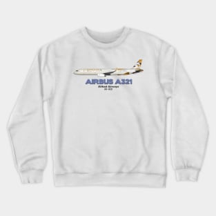 Airbus A321 - Etihad Airways Crewneck Sweatshirt